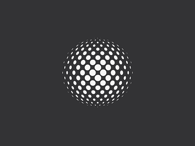 Zone brvnd collection dark dots kostadin link logo mark sphere typography