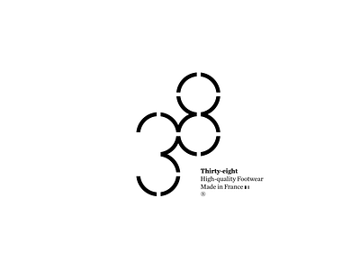 Thirty-eight footwear logo