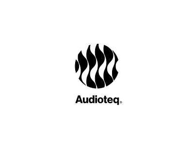 Audioteq audio brvnd creative custom design inspiration kostadin logo logotype sound symbol typography