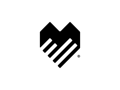 MyLiaison mark brvnd creative custom design heart inspiration kostadin logo logotype symbol typography vfx