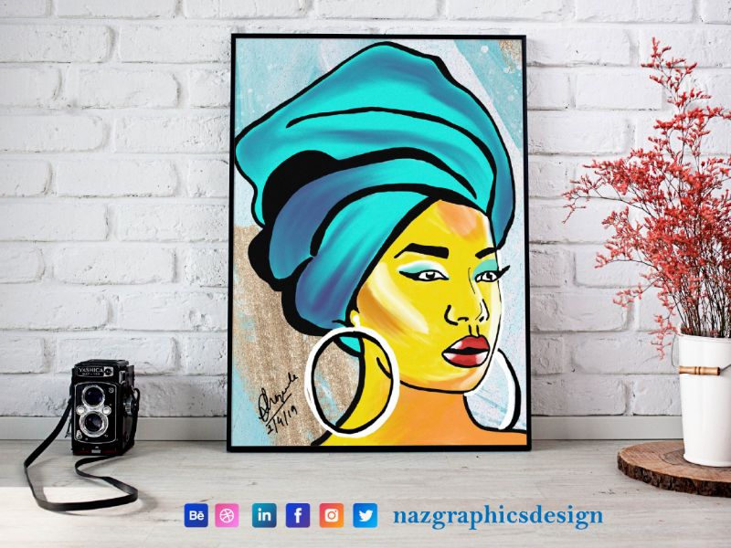Digital Painting | Naz Graphics Design | India graphics design vector art digital painting