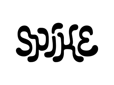 Spike logo branding design handlettering illustration lettering logo typography vector