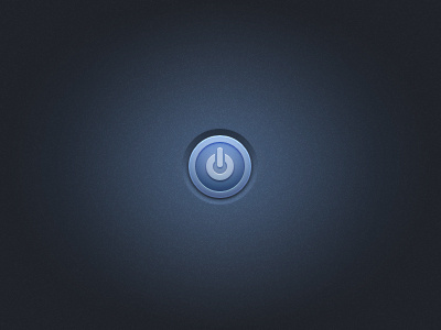 Power button blue button download free freebie i sure love a noisy background icon interface psd ui