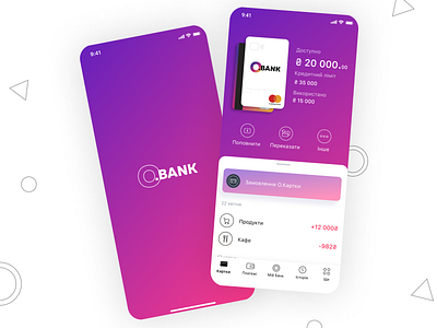 Banking service - Mobile app banking design designer fintech icon ui web