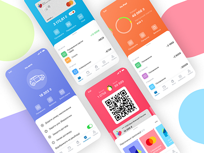 Banking service - Mobile app app bank banking design designer fintech icon minimal mobile ui ux