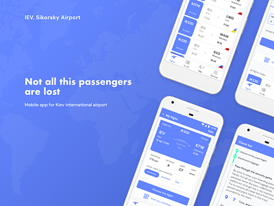 Airport Mobile App Concept app branding design design application split splitdev splitdevelopment travel app ui ux