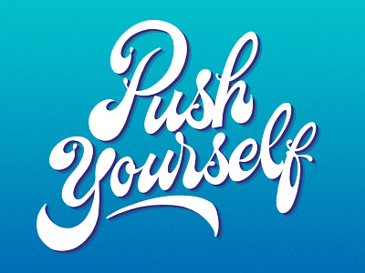 Pushyourself brushcalligraphy caligrafia design dribbble handmade handmadelettering illustration lettering script typography