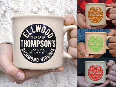 Ellwood Thompson's Branded Mugs branded merchandise logo