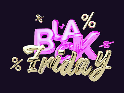 Black Friday 3d black cinema4d design feast friday image motion sale store