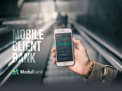 Modulbank / mobile app app black concept dark design mobile money sketch ui ux