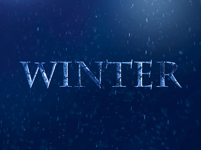 winter is coming ae animation motion ui ux