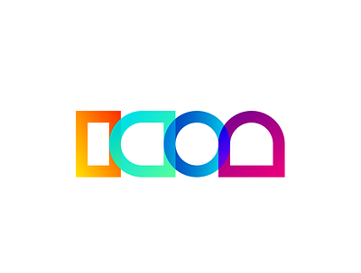 icon colorful icon logodesign wording