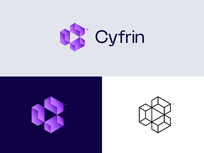 Cyfrin CI arrow branding graphic design icon letterc lo logo logodesign ui