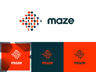 maze branding consulting logo maze