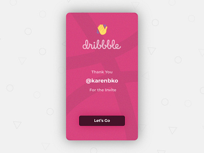 Dribbble debut debut dribbble