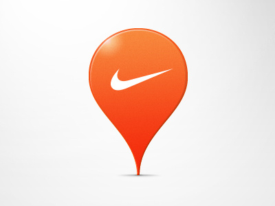 Nike.com Store Pin icon map maps nike pin store store locator