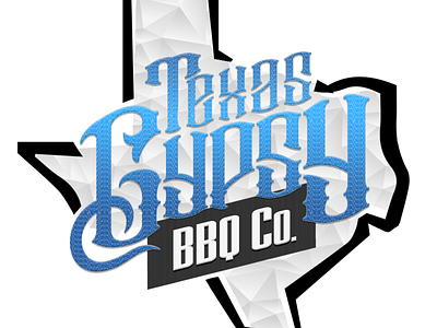Texas Gypsy BBQ Co design logo