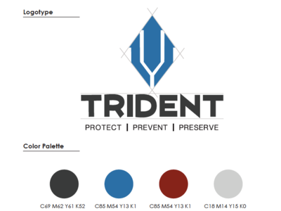 Trident Logo Brief branding brief design icon logo logotype vector