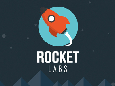 Rocket labs - Logo co working digital gathering identity logo rocket rocket labs space stars universe