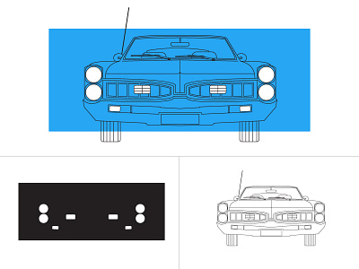 Screenprinting design car illustration illustrator print printing screenprinting vector