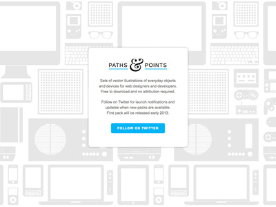 Paths & Points holding page