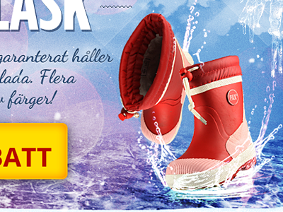 Shoe-splash boots cloathing commerce dancing script fashion heppo ice oswald shoe splat water webbdesigner