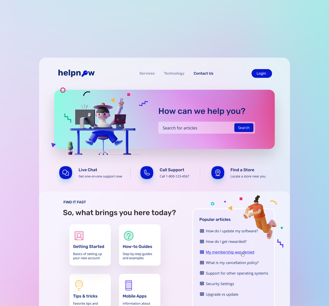 SUPPORT HOME PAGE visual data 5