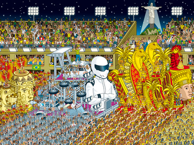 Rio Carnival - Top Gear Where's Stig? The World Tour