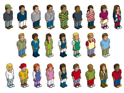 Characters for Heathcare Game App