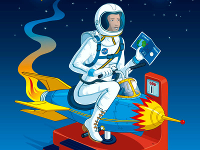 Fly A Rocket To The Moon