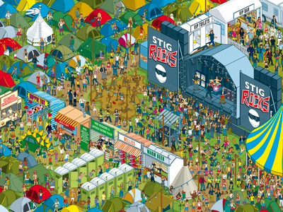 Festival Stig - Top Gear Where's Stig?