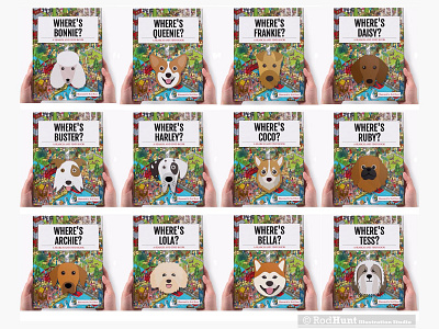 Where's Your Dog? Personalised Search and Find Book