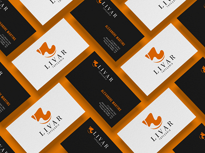 Livar Tapeçaria branding businesscard design logo logotype