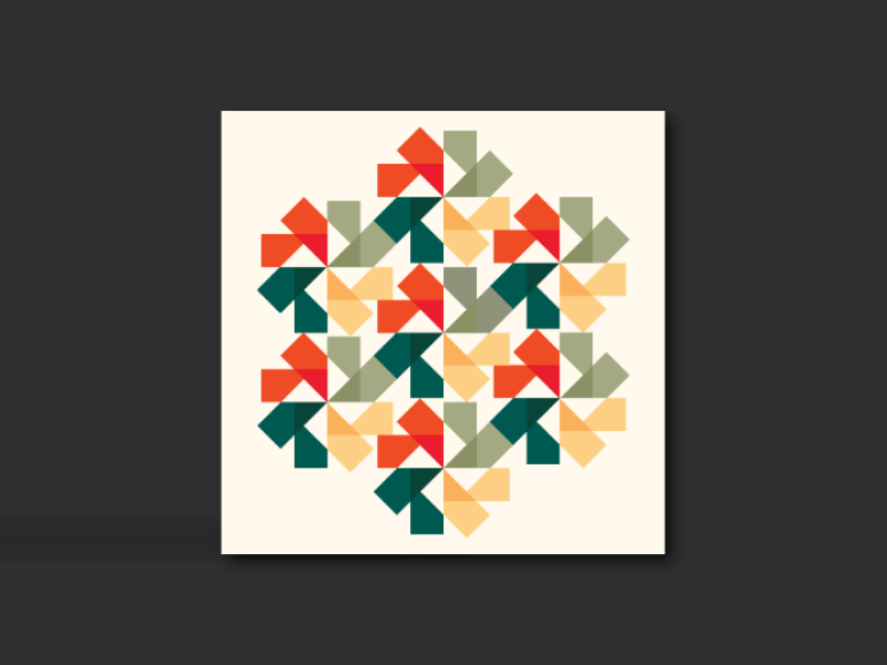 Windmill art geometricabstraction abstract repetition negativespace colourful colours pattern graphicdesign graphics geometricpattern geometry