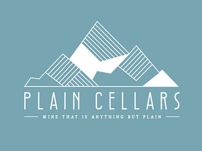 Plain Cellars design icon illustration illustration logo logo logo design branding logomark vector wine branding wine label wine logo winery winery logo design