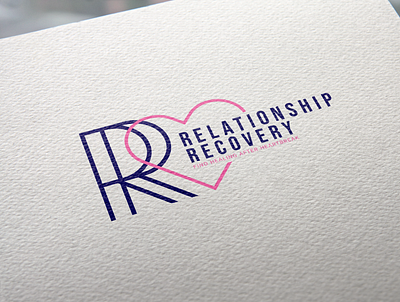 Relationship Recovery branding custom logo icon illustration logo logo design logo design branding love logo marriage therapy relationship therapy logo typography vector