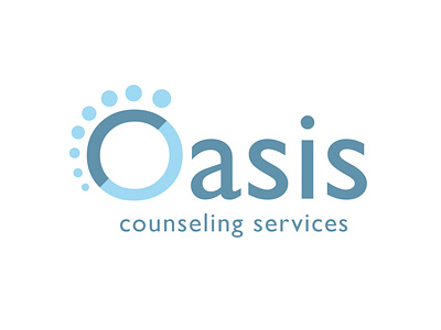 Oasis Counseling branding community logo counseling logo custom logo design illustration logo logo design branding logodesign therapist logo therapy logo typography typography design vector