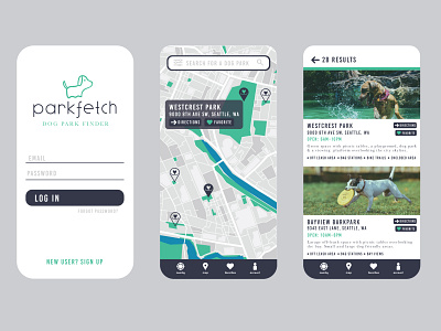 ParkFetch | Dog Park Finder app