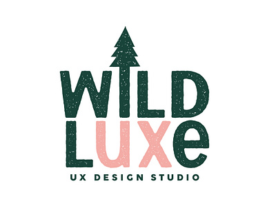Wild Luxe - UX Design Studio branding custom logo icon illustration logo logo design branding logos logotype nature logo tree logo typography design uidesign uiux ux designer ux icon ux ui vector