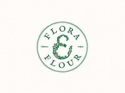 Flora & Flower ampersand nature