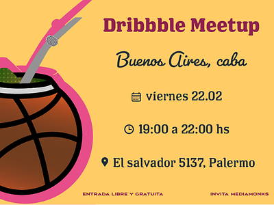 Dribbble Meetup - Buenos Aires (Playoff) argentina buenosaires capitalfederal cerveza design dribble mediamonks pizza playoff