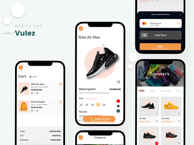 E-commerce mobile platform design e commerce ui