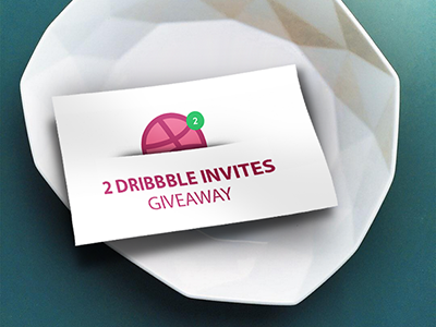 2 Dribbble Invites by twinspirit.de competition contest designer dribbble giveaway invitation invites member theaendi twinspirit