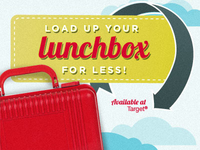 lunchbox for less at Target ad marketing promotion summer target