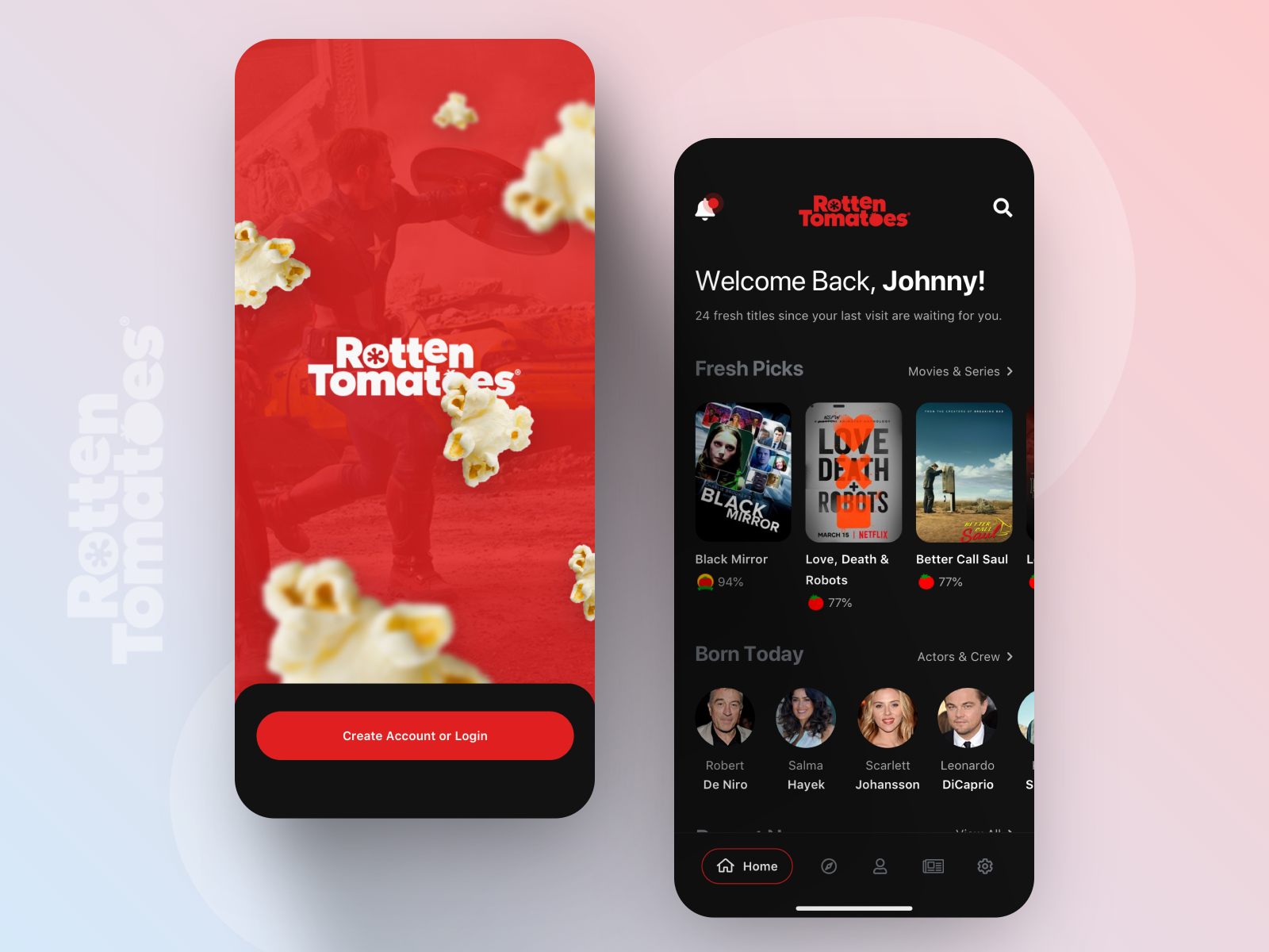 Rotten Tomatoes App Concept By Paul Trubas 🏆 On Dribbble