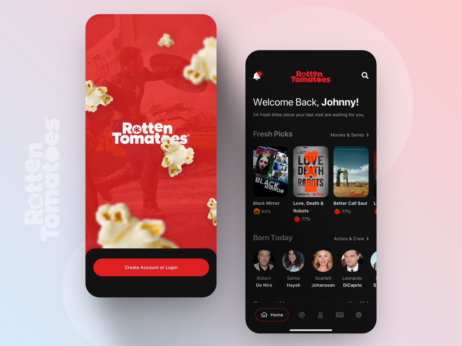  ROTTEN TOMATOES App Concept By Paul Trubas On Dribbble
