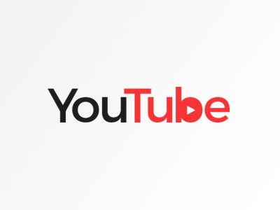 Logo Redesigns #1: Youtube brand design graphic logo minimalistic modern redesign youtube