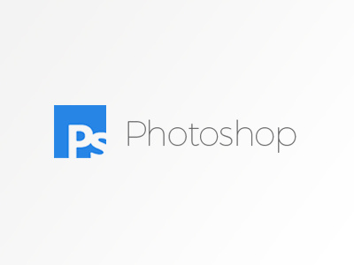 Logo Redesigns #1: Adobe Photoshop adobe brand design graphic logo minimalistic modern photoshop redesign