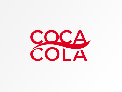 Logo Redesigns #2: Coca Cola brand coca cola design graphic logo minimalistic redesign trend undesign