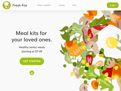 Fresh Fox - One Week UX Design Challenge